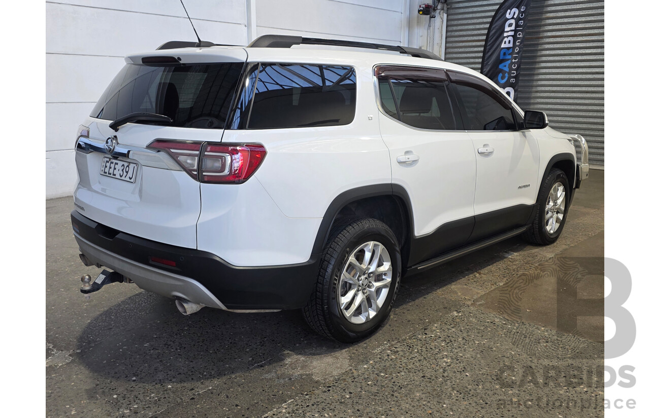3/2020 Holden Acadia LT AC MY19 4d Wagon Summit White V6 3.6L