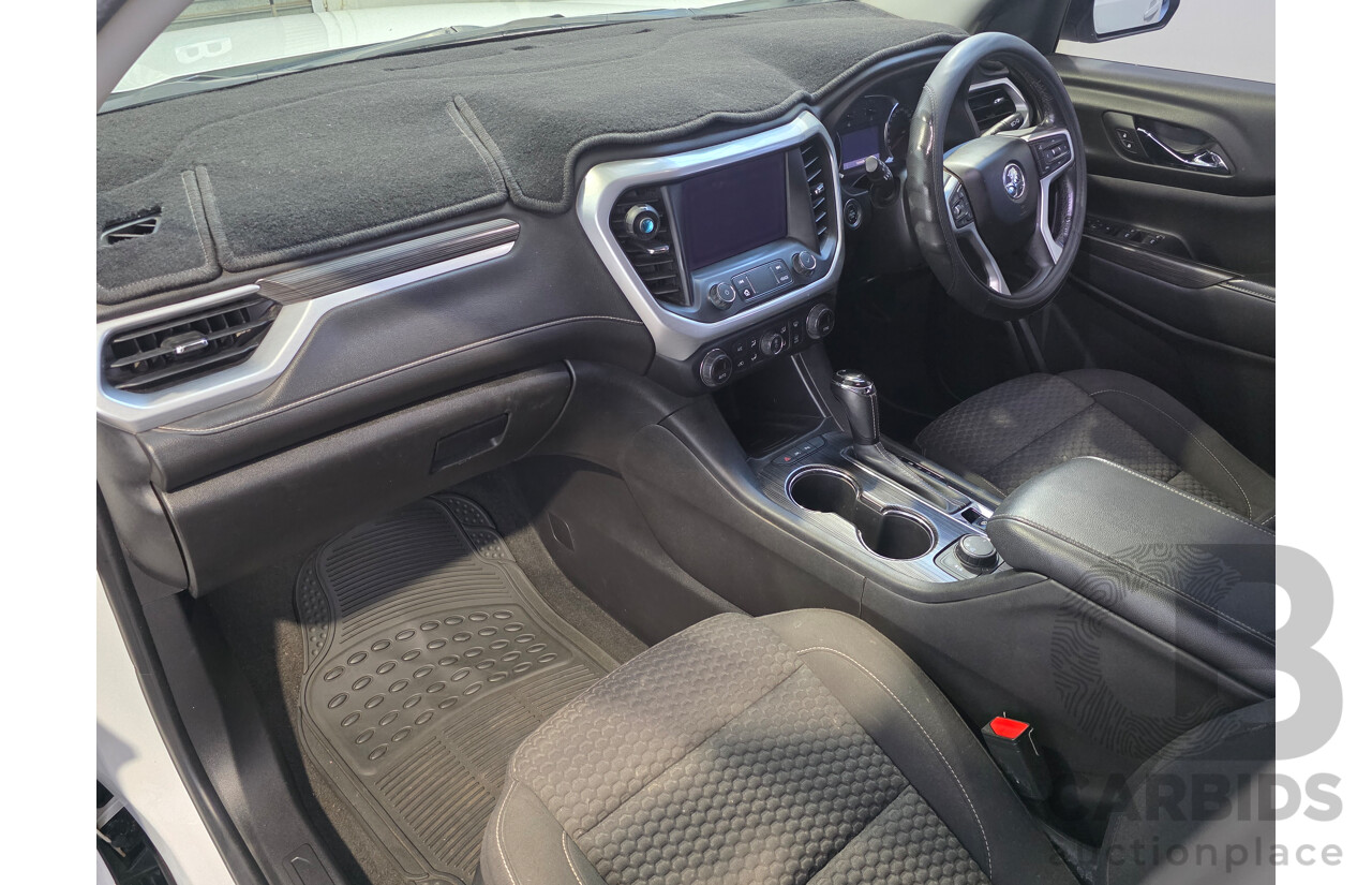 3/2020 Holden Acadia LT AC MY19 4d Wagon Summit White V6 3.6L
