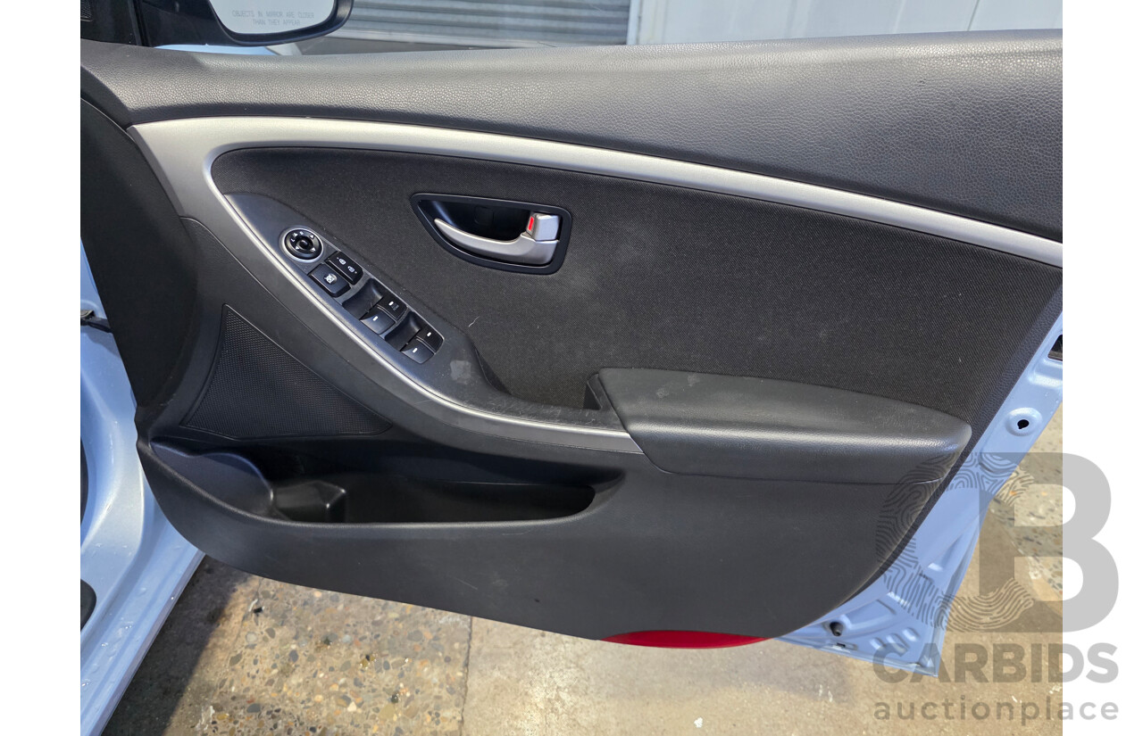 12/2012 Hyundai I30 Active FWD GD 5d Hatchback Blue 1.8L