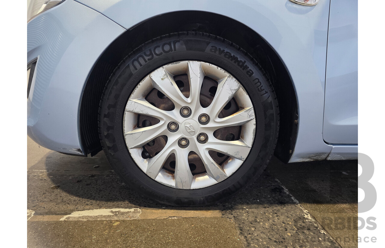 12/2012 Hyundai I30 Active FWD GD 5d Hatchback Blue 1.8L