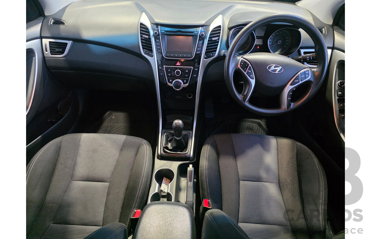 12/2012 Hyundai I30 Active FWD GD 5d Hatchback Blue 1.8L