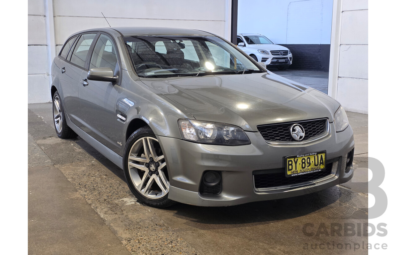 5/2012 Holden Commodore SV6 VE II MY12 4d Sportwagon Alto Grey Metallic V6 3.6L