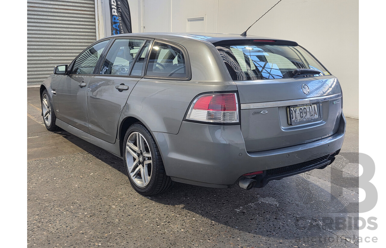 5/2012 Holden Commodore SV6 VE II MY12 4d Sportwagon Alto Grey Metallic V6 3.6L