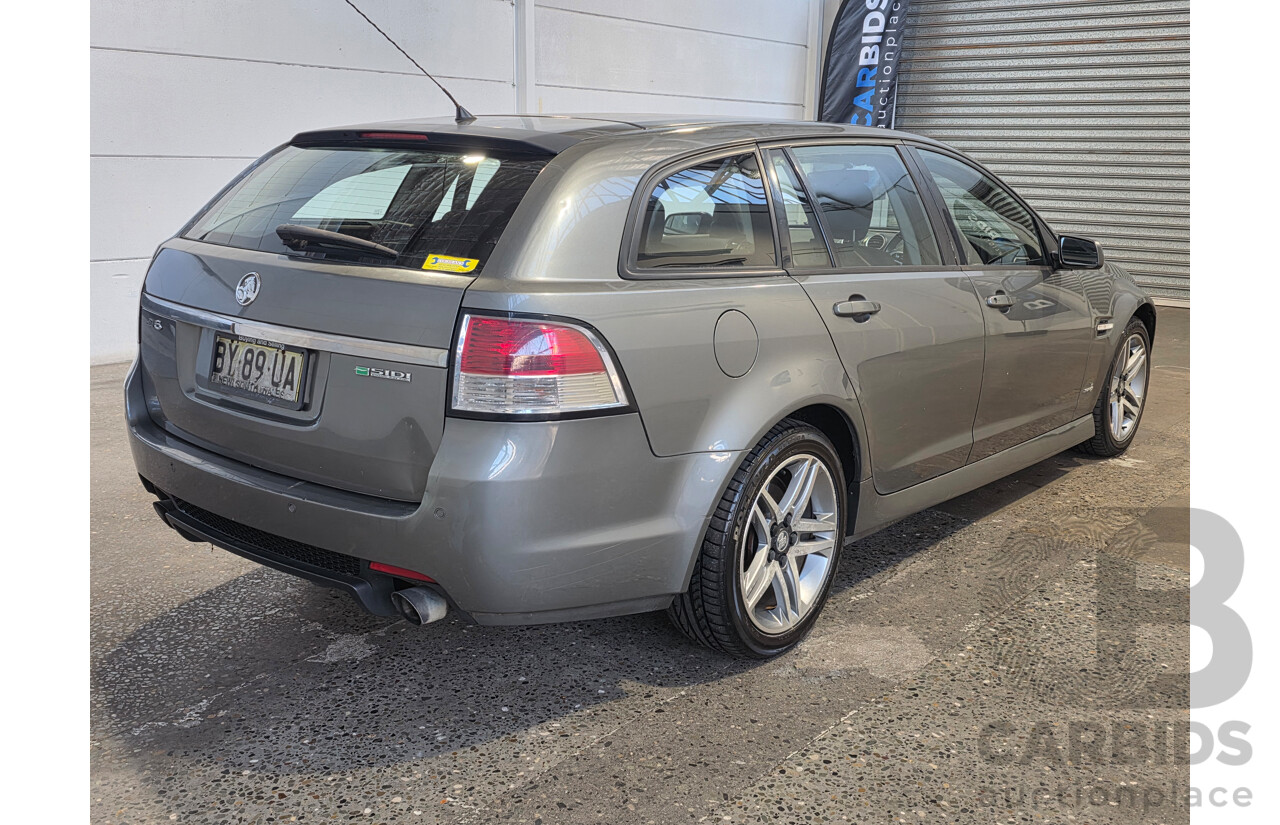 5/2012 Holden Commodore SV6 VE II MY12 4d Sportwagon Alto Grey Metallic V6 3.6L