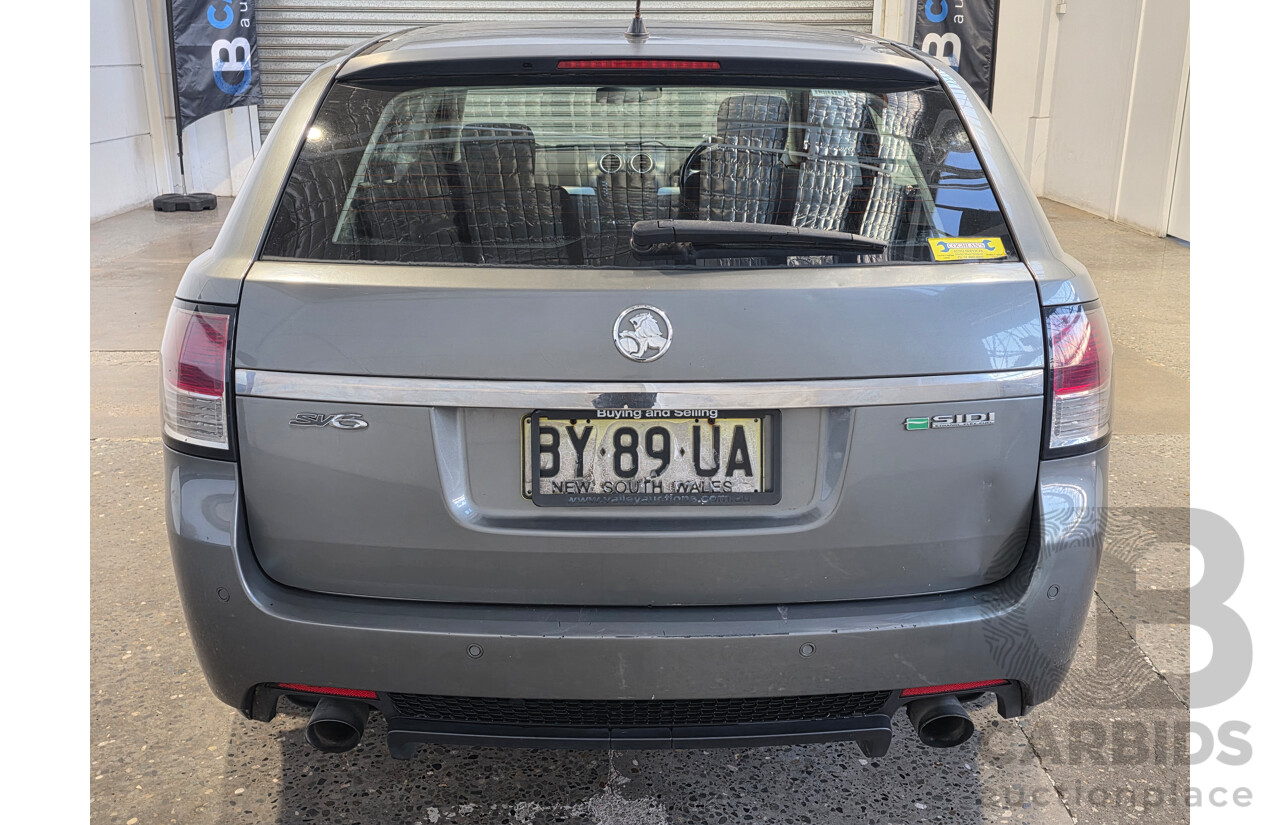 5/2012 Holden Commodore SV6 VE II MY12 4d Sportwagon Alto Grey Metallic V6 3.6L