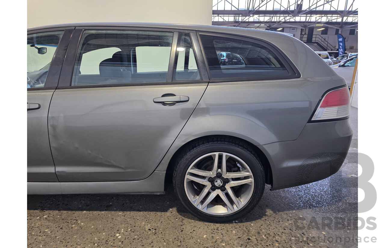 5/2012 Holden Commodore SV6 VE II MY12 4d Sportwagon Alto Grey Metallic V6 3.6L