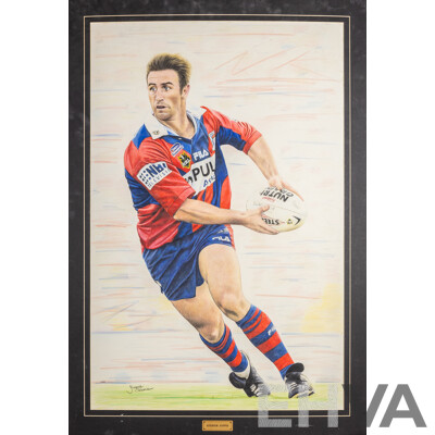Jamie Osborne, (20th Century, Australian), Andrew 