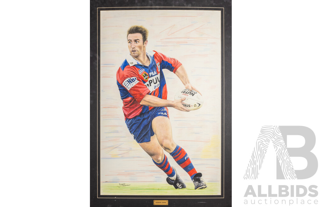 Jamie Osborne, (20th Century, Australian), Andrew 
