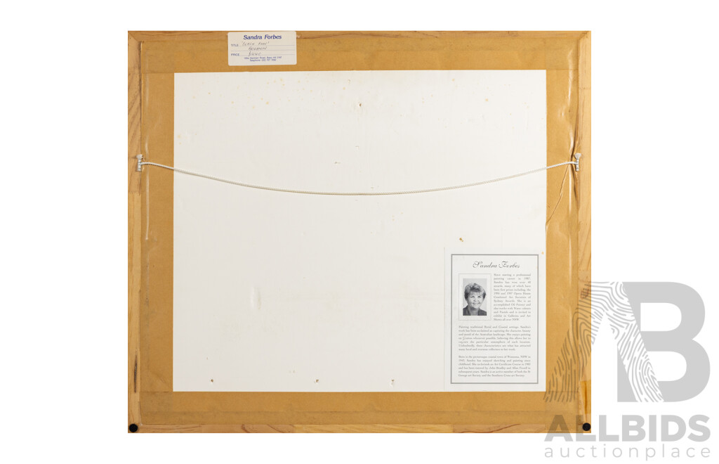 Sandra Forbes (20th Century, Australian, - Lot 1679442 | ALLBIDS