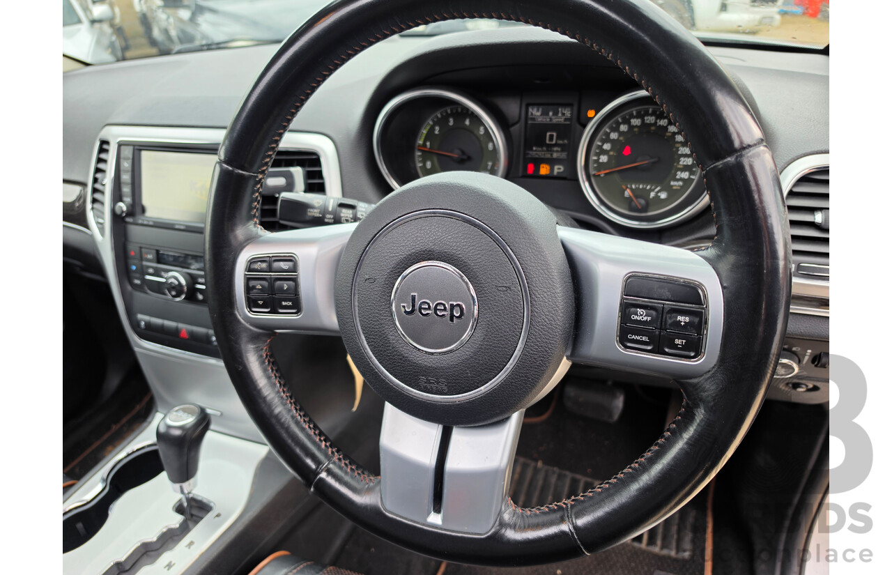 05/2011 Jeep Grand Cherokee Limited 70TH Anniversary (4x4) WK 4d Wagon Silver 3.6L