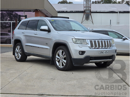 05/2011 Jeep Grand Cherokee Limited 70TH Anniversary (4x4) WK 4d Wagon Silver 3.6L