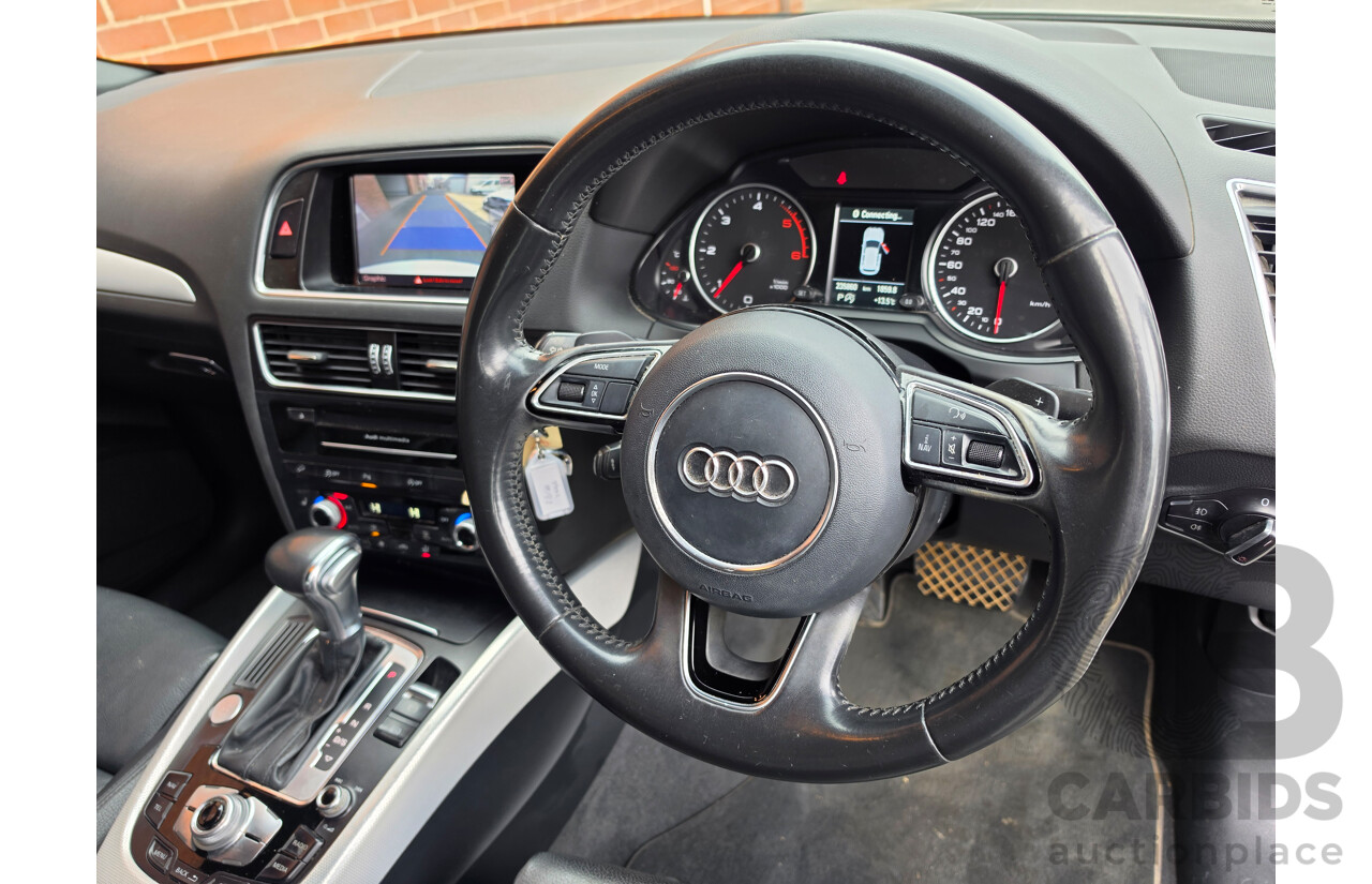 10/2016 Audi Q5 2.0 TDI QUATTRO (AWD) 8R MY17 4D Wagon Glacier White Turbo Diesel 2.0L