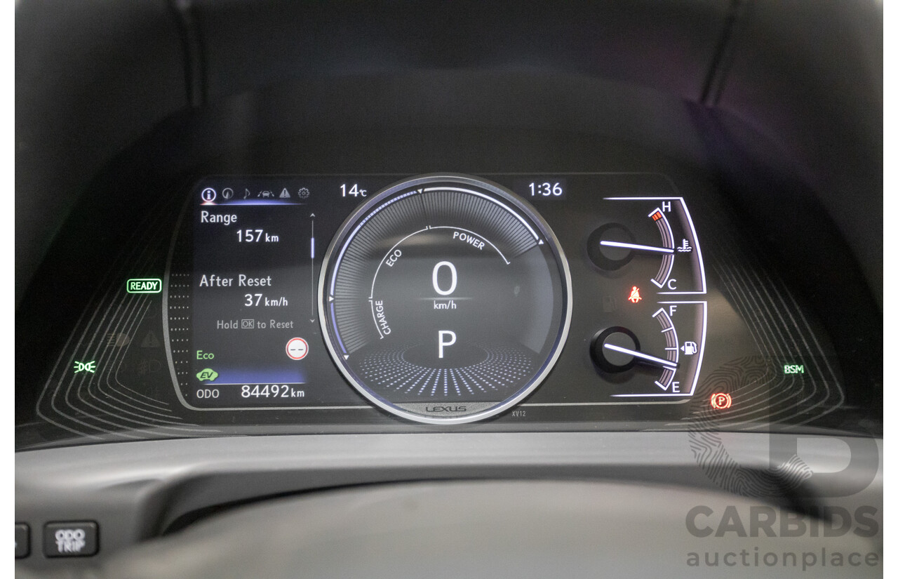 01/2020 Lexus ES300H Luxury + Enhancement Pack (Hybrid) AXZH10R 4D Sedan Mercury Grey Mica 2.5L