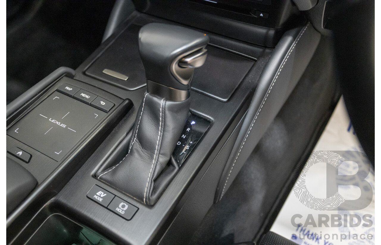 01/2020 Lexus ES300H Luxury + Enhancement Pack (Hybrid) AXZH10R 4D Sedan Mercury Grey Mica 2.5L