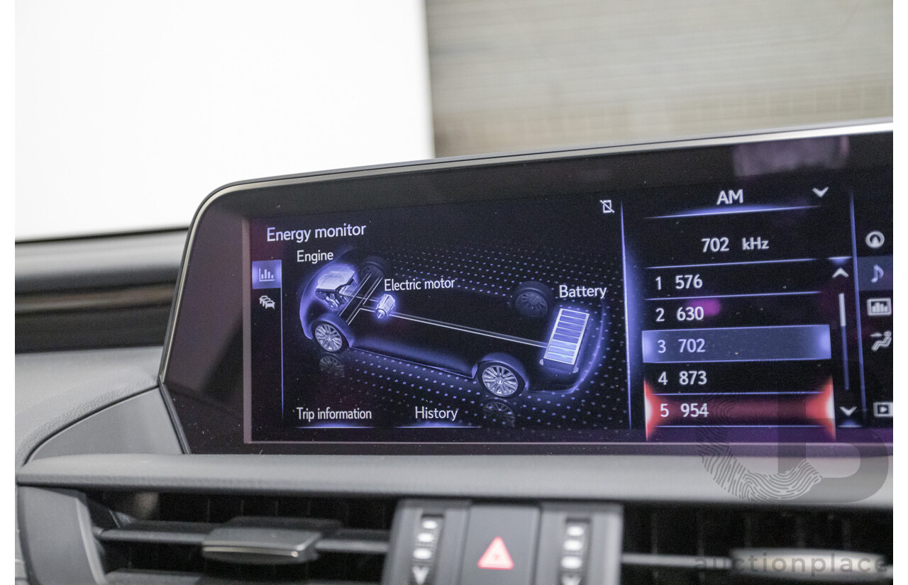 01/2020 Lexus ES300H Luxury + Enhancement Pack (Hybrid) AXZH10R 4D Sedan Mercury Grey Mica 2.5L