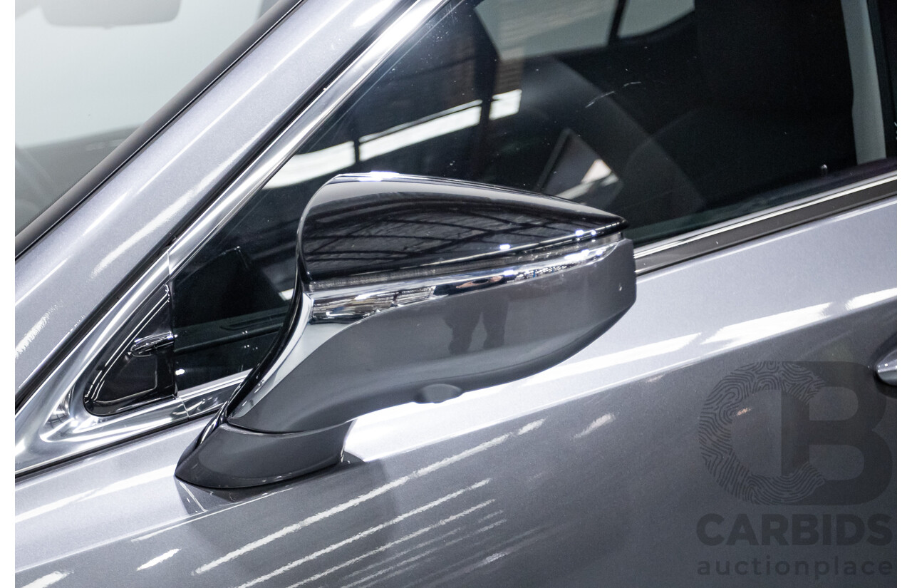 01/2020 Lexus ES300H Luxury + Enhancement Pack (Hybrid) AXZH10R 4D Sedan Mercury Grey Mica 2.5L
