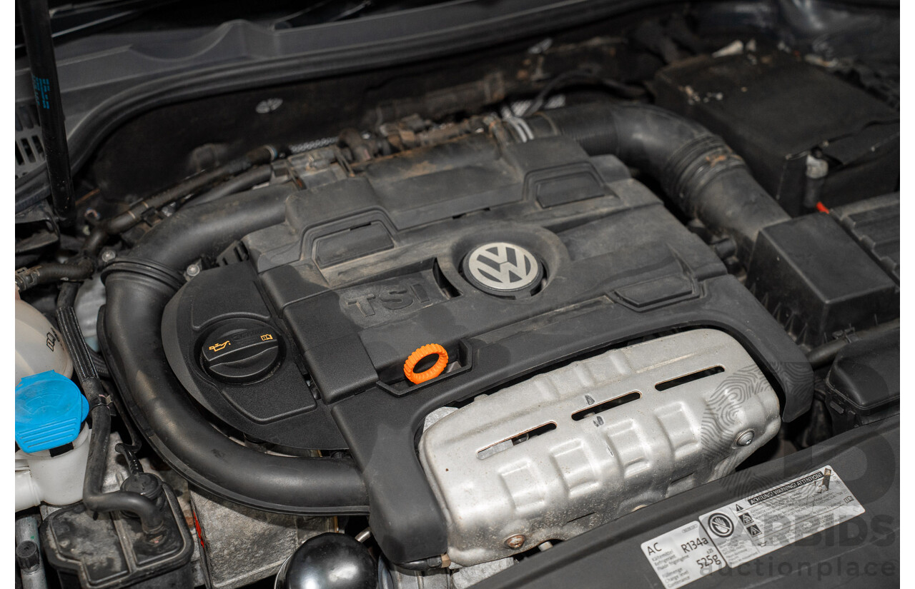 05/2012 Volkswagen Golf 118 TSI FWD 1C 2D Cabriolet Black Turbo Supercharged 1.4L
