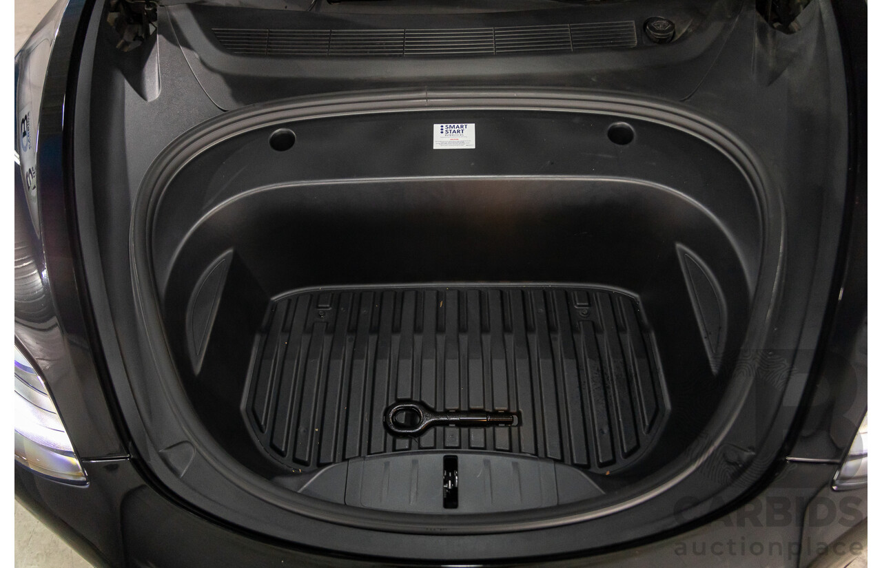03/2022 Tesla Model 3 Rear Wheel Drive (RWD) E6LRB MY22 4D Sedan Black Electric EV