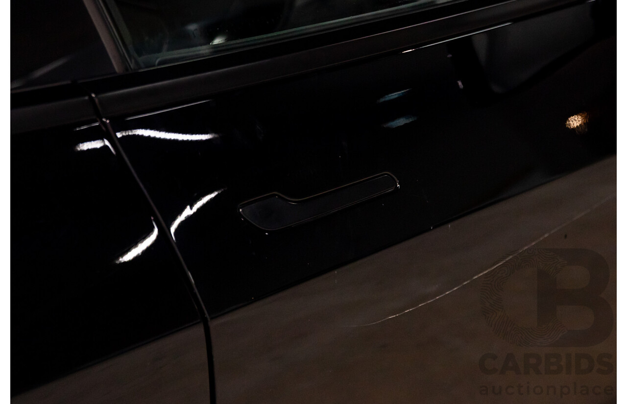 03/2022 Tesla Model 3 Rear Wheel Drive (RWD) E6LRB MY22 4D Sedan Black Electric EV