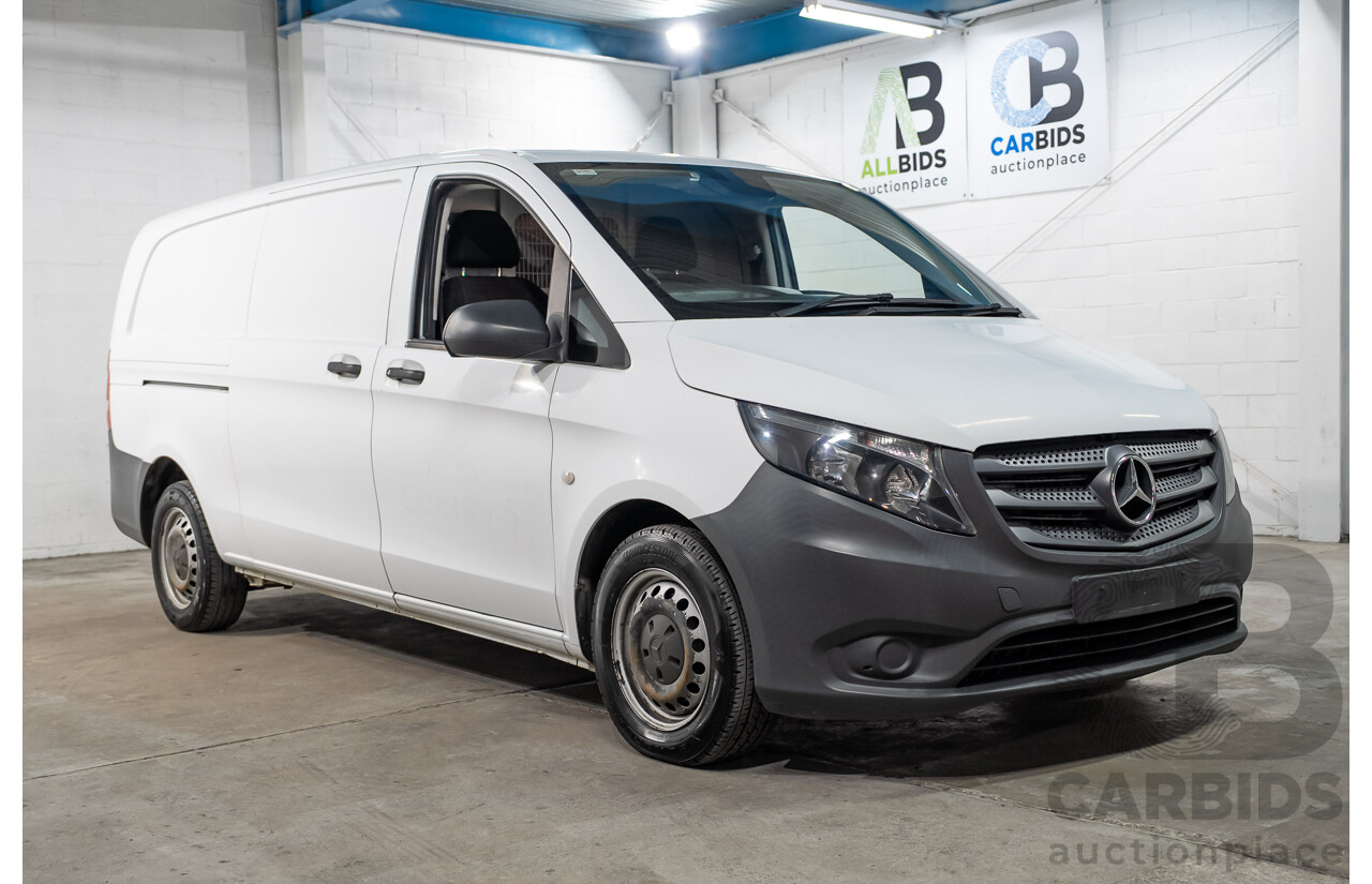 3/2017 Mercedes-Benz Vito 116 BLUETEC LWB 447 4d Van White 2.1L
