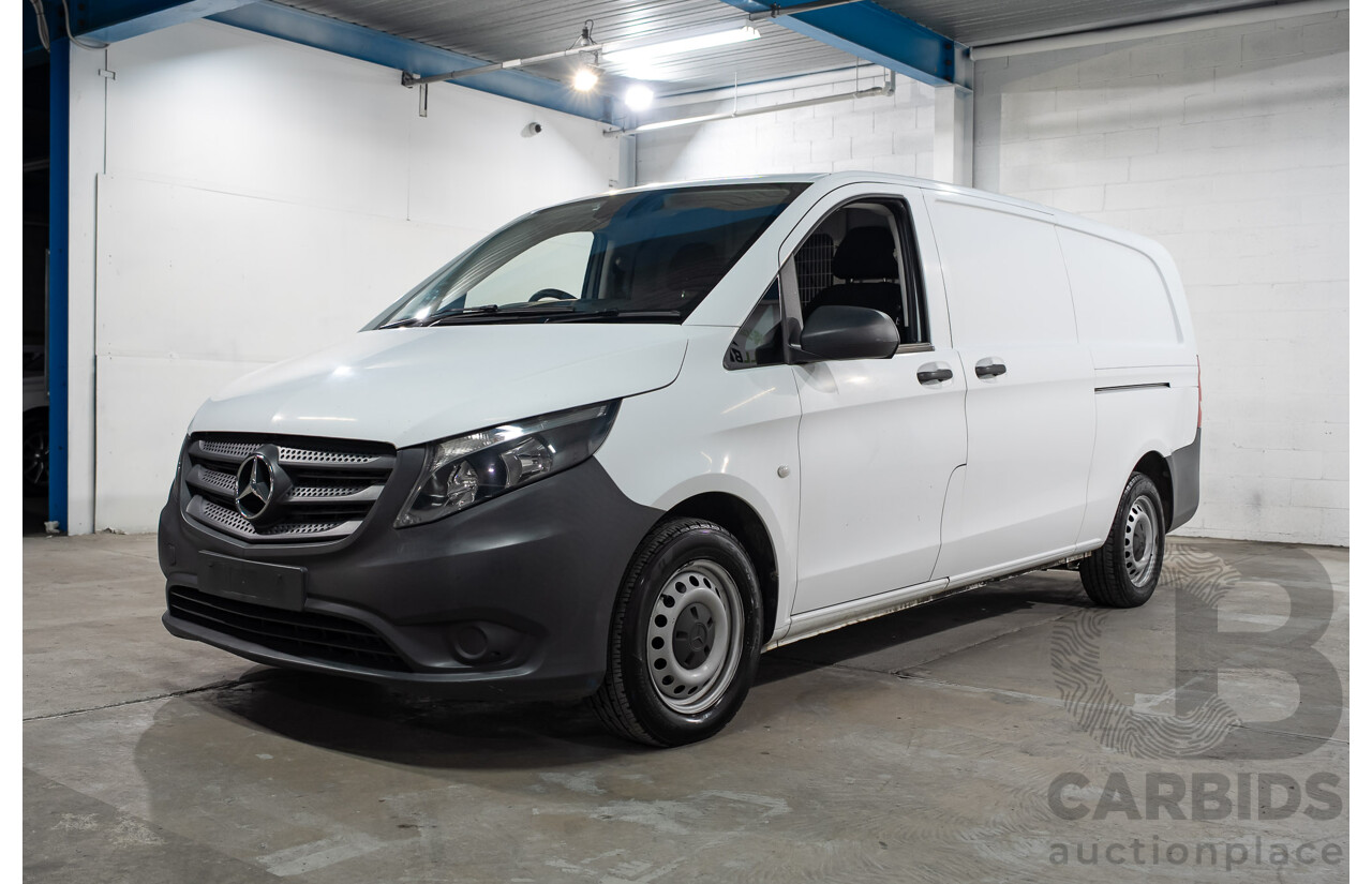 3/2017 Mercedes-Benz Vito 116 BLUETEC LWB 447 4d Van White 2.1L