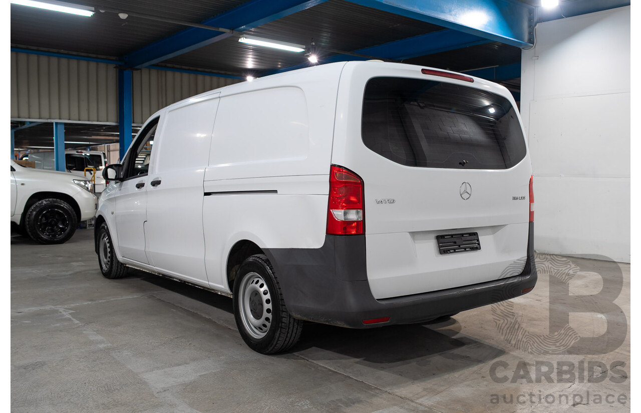 3/2017 Mercedes-Benz Vito 116 BLUETEC LWB 447 4d Van White 2.1L