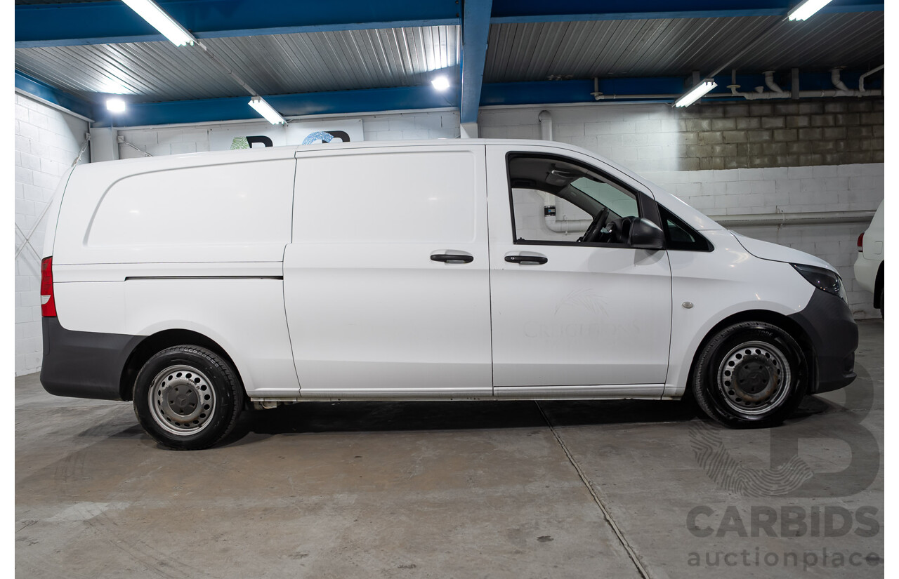 3/2017 Mercedes-Benz Vito 116 BLUETEC LWB 447 4d Van White 2.1L