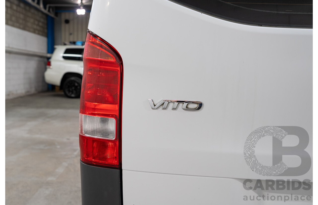 3/2017 Mercedes-Benz Vito 116 BLUETEC LWB 447 4d Van White 2.1L