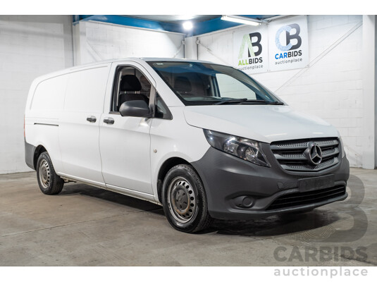 3/2017 Mercedes-Benz Vito 116 BLUETEC LWB 447 4d Van White 2.1L