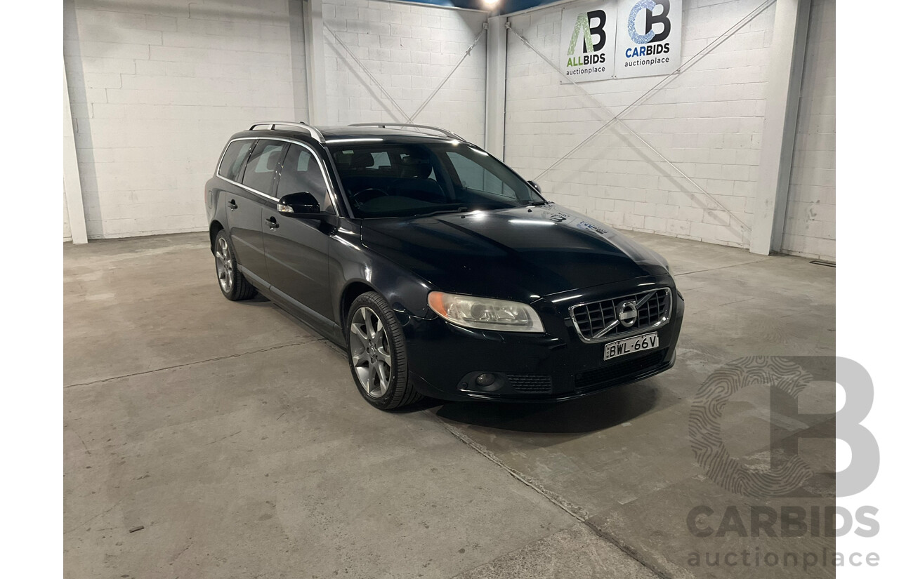 05/2011 Volvo V70 T6 AWD BW MY11 4d Wagon Black Turbo 3.0L