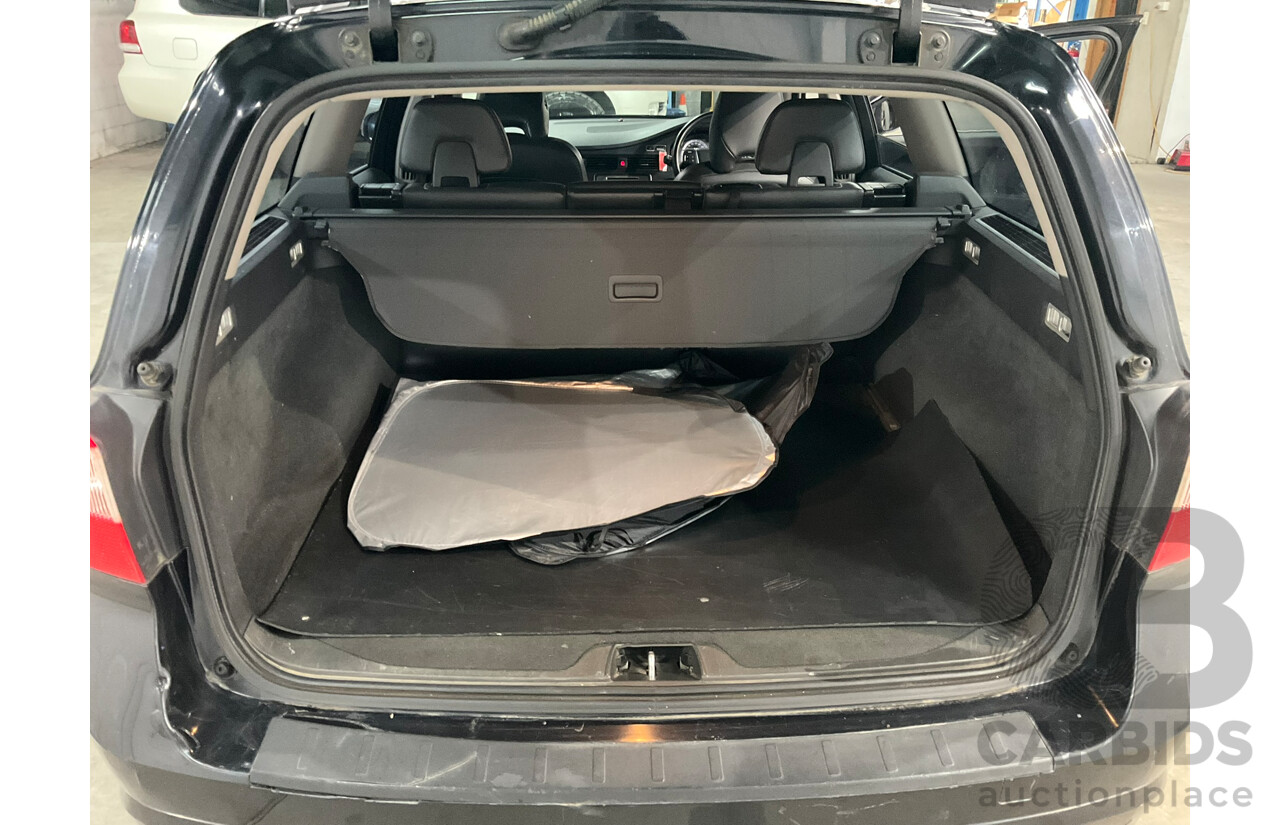 05/2011 Volvo V70 T6 AWD BW MY11 4d Wagon Black Turbo 3.0L