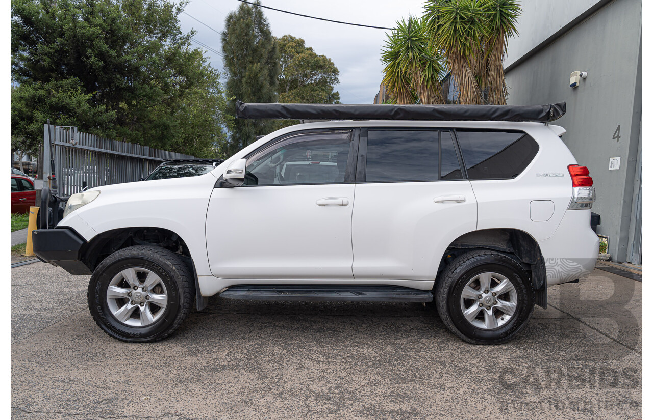 07/2012 Toyota Landcruiser Prado GX (4x4) KDJ150R 11 Upgrade 4d Wagon white 3.0L