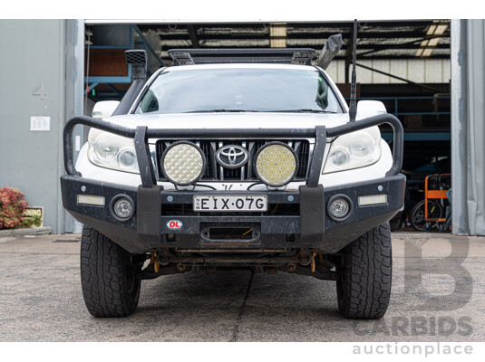 1662500 · 07/2012 Toyota Landcruiser Prado GX (4x4) KDJ150R 11 Upgrade 4d Wagon white 3.0L