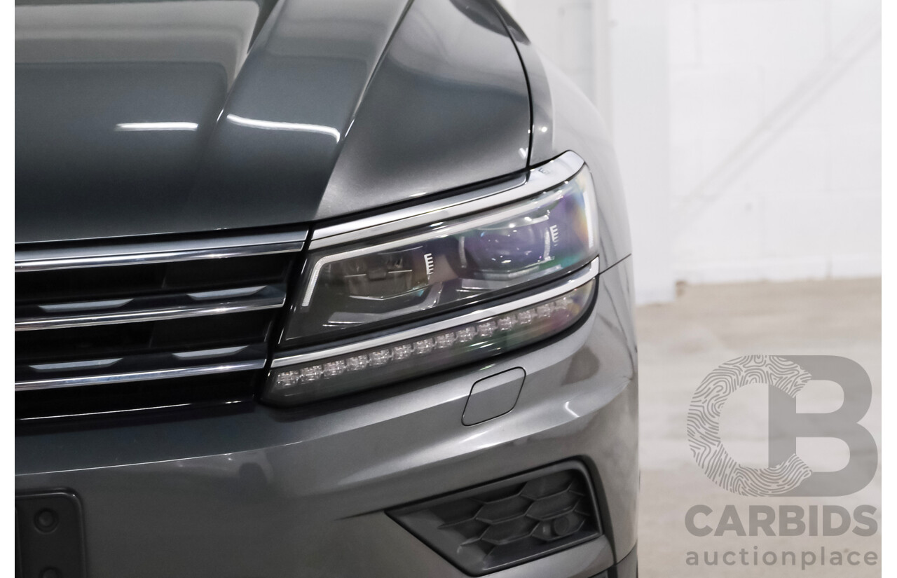 02/2017 Volkswagen Tiguan 140 TDI Highline (AWD) 5NA 4d Wagon Grey Turbo Diesel 2.0L