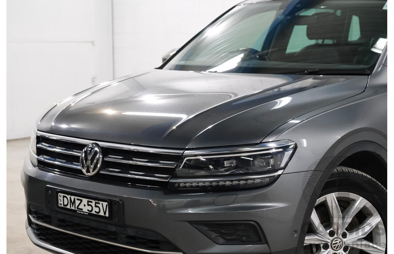 02/2017 Volkswagen Tiguan 140 TDI Highline (AWD) 5NA 4d Wagon Grey Turbo Diesel 2.0L