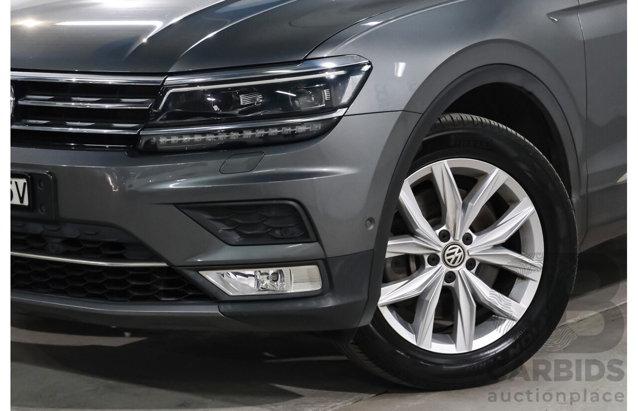 02/2017 Volkswagen Tiguan 140 TDI Highline (AWD) 5NA 4d Wagon Grey Turbo Diesel 2.0L