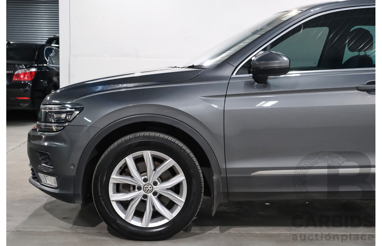 02/2017 Volkswagen Tiguan 140 TDI Highline (AWD) 5NA 4d Wagon Grey Turbo Diesel 2.0L