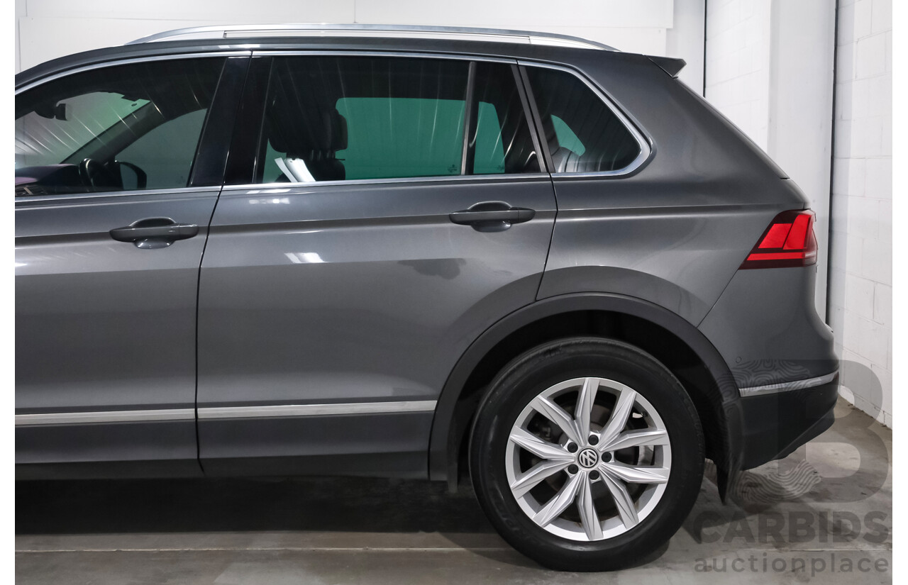 02/2017 Volkswagen Tiguan 140 TDI Highline (AWD) 5NA 4d Wagon Grey Turbo Diesel 2.0L