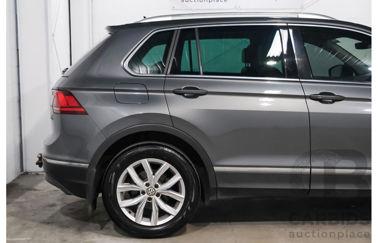 02/2017 Volkswagen Tiguan 140 TDI Highline (AWD) 5NA 4d Wagon Grey Turbo Diesel 2.0L