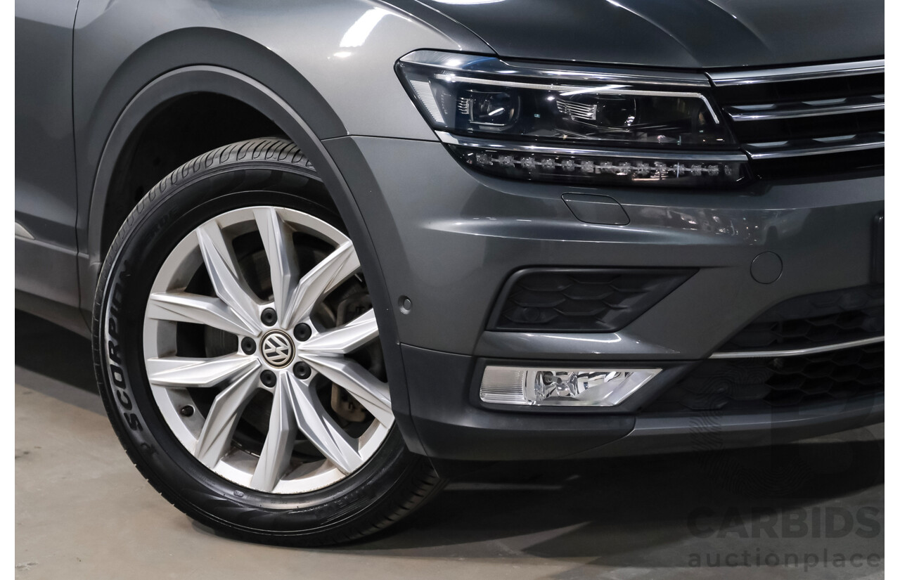 02/2017 Volkswagen Tiguan 140 TDI Highline (AWD) 5NA 4d Wagon Grey Turbo Diesel 2.0L