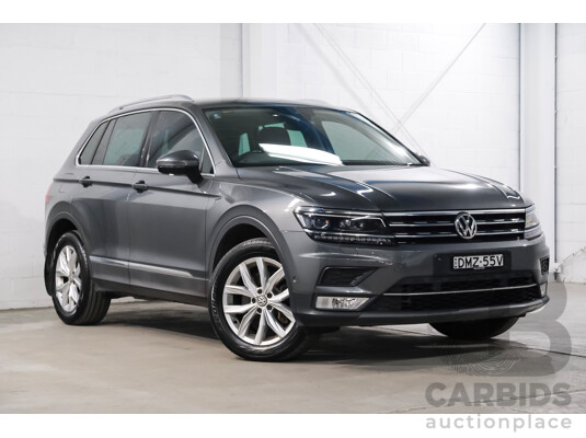 02/2017 Volkswagen Tiguan 140 TDI Highline (AWD) 5NA 4d Wagon Grey Turbo Diesel 2.0L