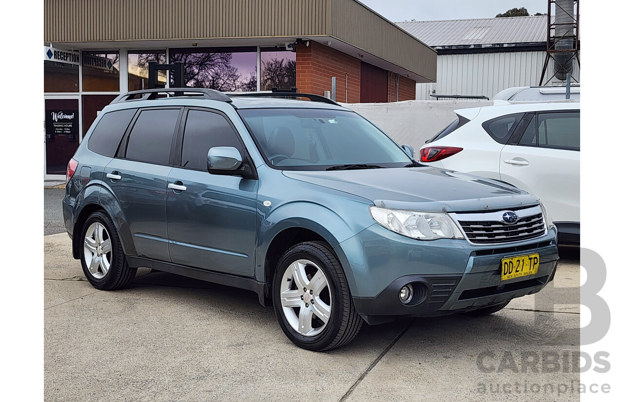 09/2009 Subaru Forester XS Premium MY10 4d Wagon Green 2.5L