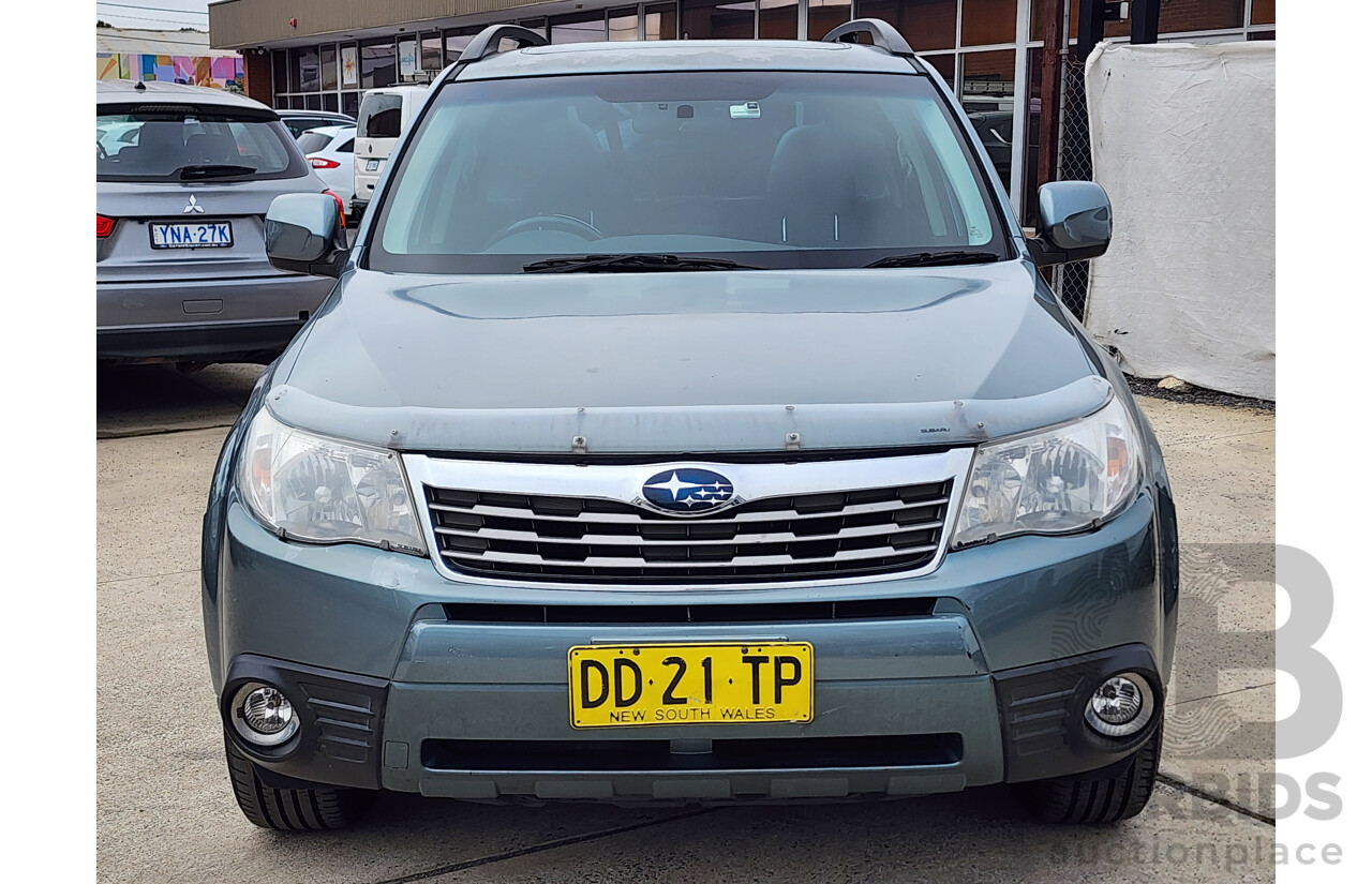 09/2009 Subaru Forester XS Premium MY10 4d Wagon Green 2.5L