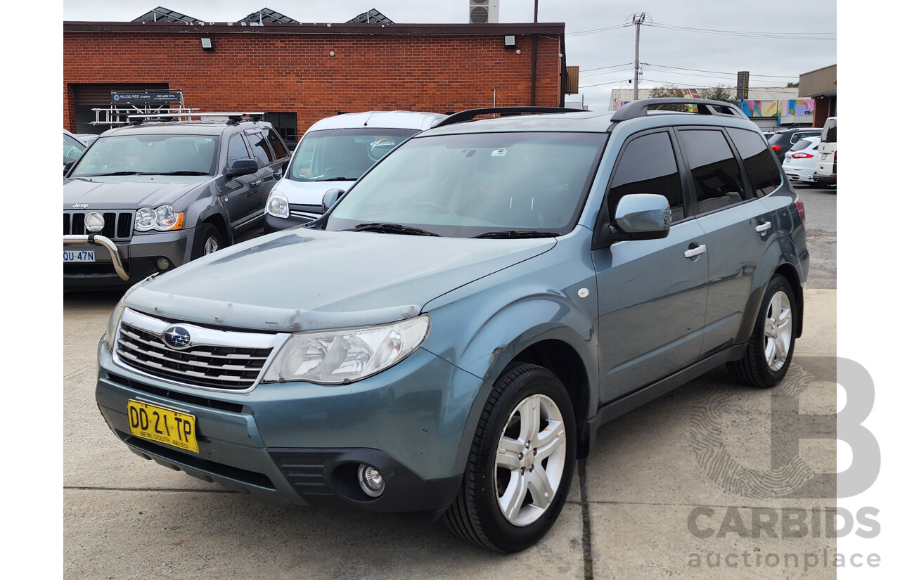 09/2009 Subaru Forester XS Premium MY10 4d Wagon Green 2.5L