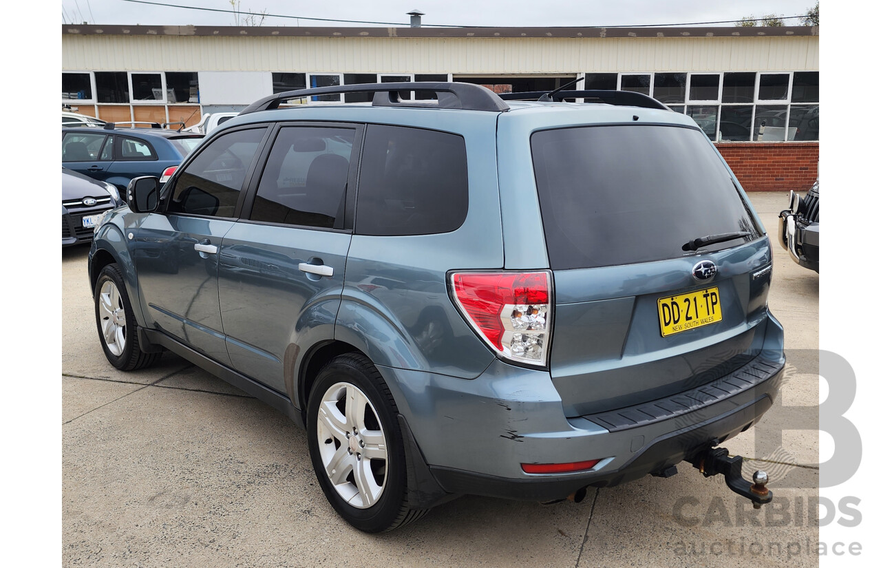 09/2009 Subaru Forester XS Premium MY10 4d Wagon Green 2.5L
