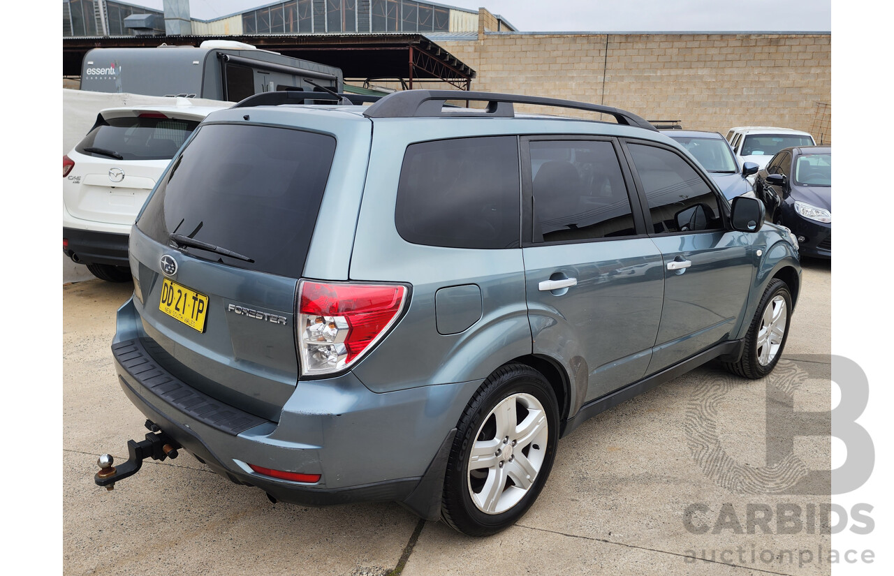 09/2009 Subaru Forester XS Premium MY10 4d Wagon Green 2.5L