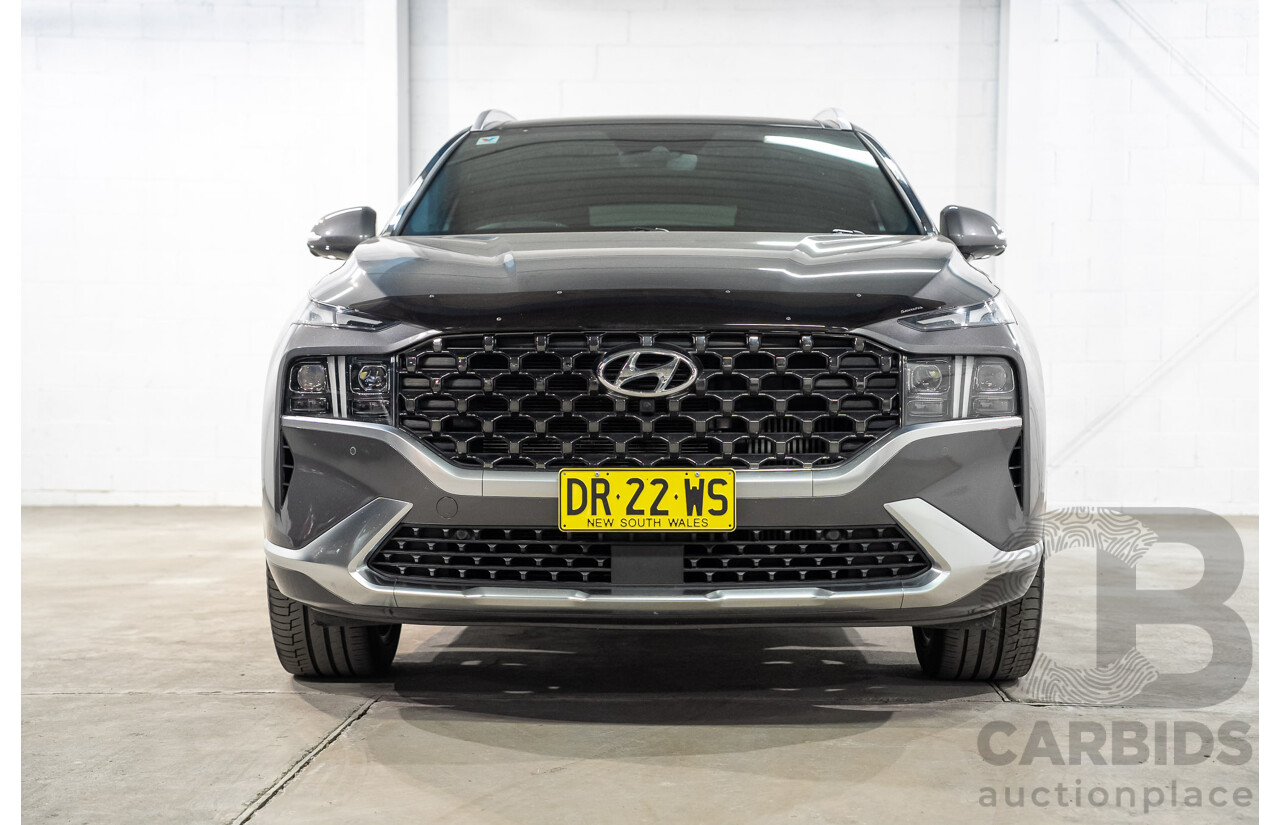 05/2023 Hyundai Santa Fe Highlander CRDi (AWD) TM.V4 MY23 4d Wagon Grey Turbo Diesel 2.2L