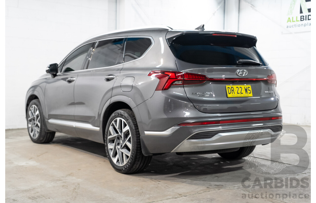 05/2023 Hyundai Santa Fe Highlander CRDi (AWD) TM.V4 MY23 4d Wagon Grey Turbo Diesel 2.2L