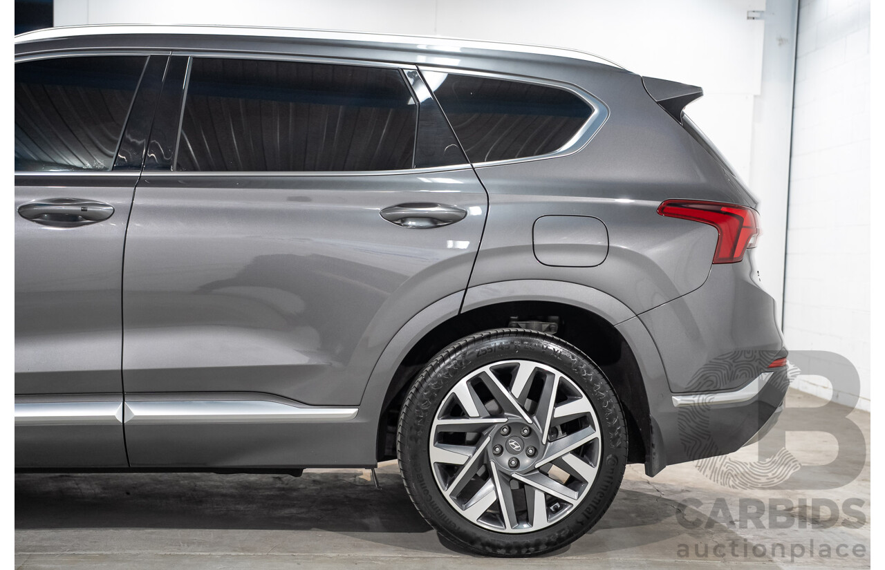 05/2023 Hyundai Santa Fe Highlander CRDi (AWD) TM.V4 MY23 4d Wagon Grey Turbo Diesel 2.2L