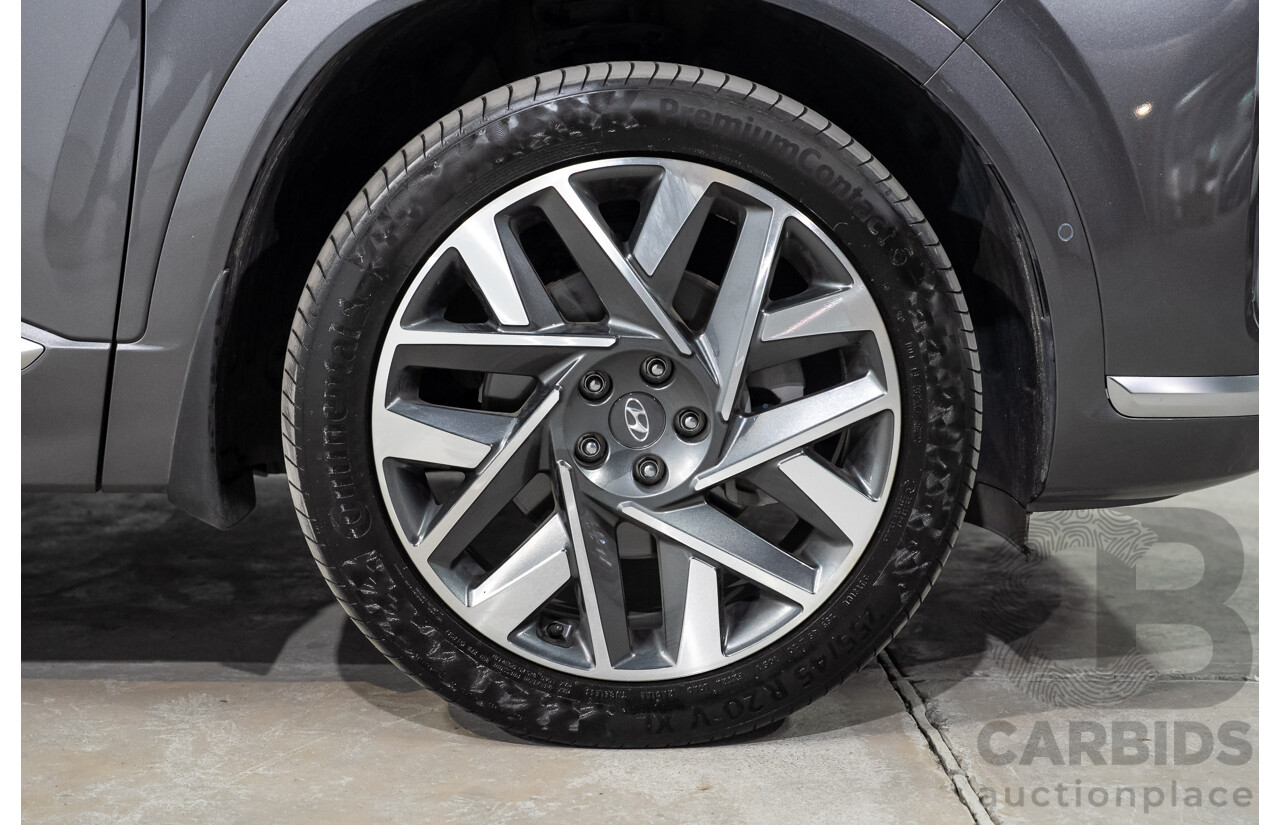 05/2023 Hyundai Santa Fe Highlander CRDi (AWD) TM.V4 MY23 4d Wagon Grey Turbo Diesel 2.2L